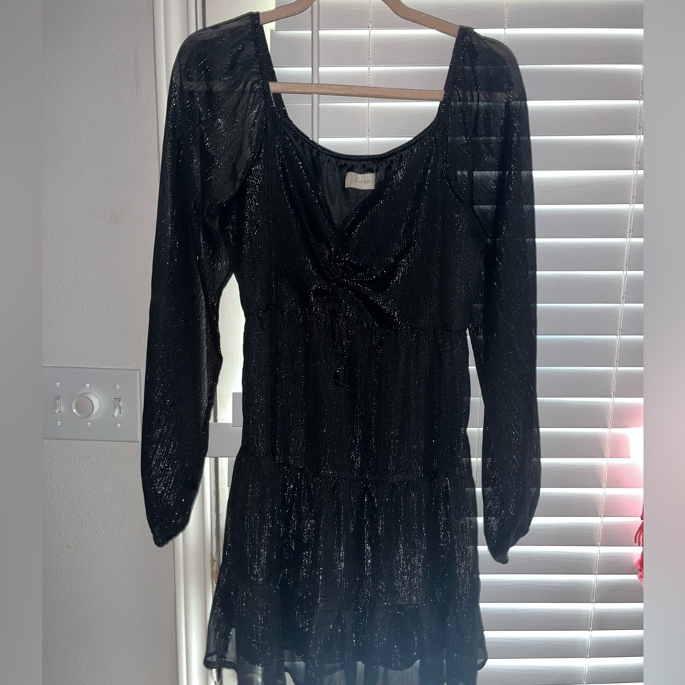 Sparkly Black Dress